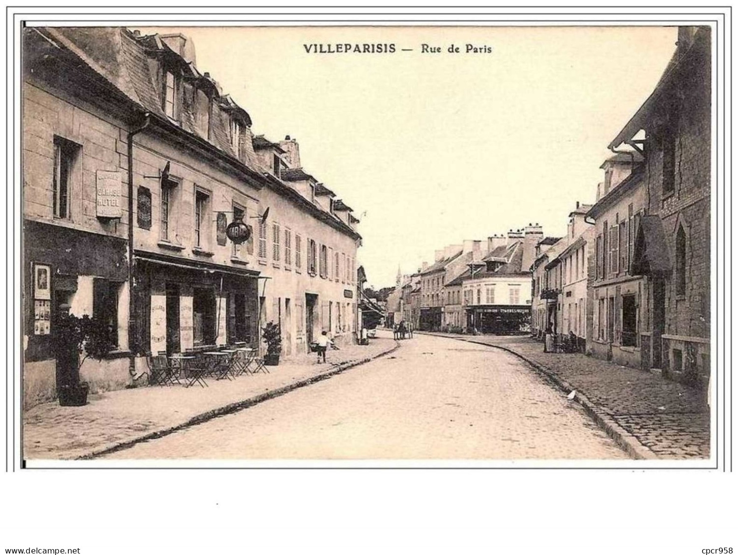 77.VILLEPARISIS.RUE DE PARIS. - Villeparisis