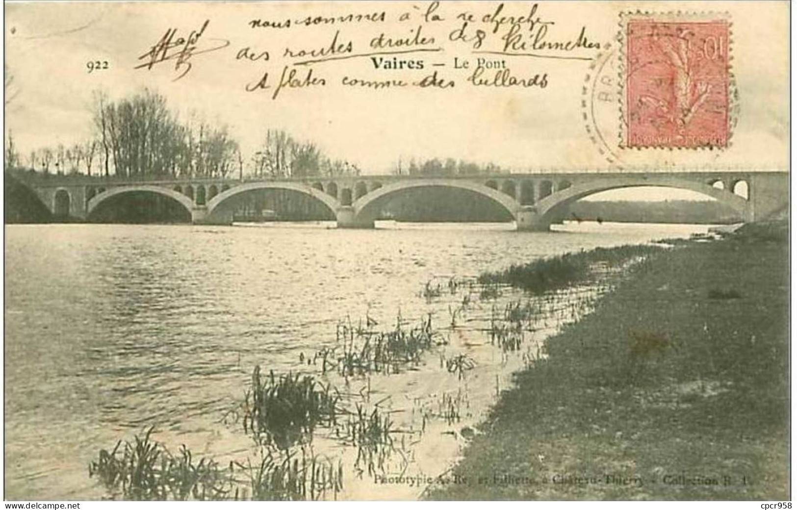 77.VAIRES.LE PONT - Vaires Sur Marne