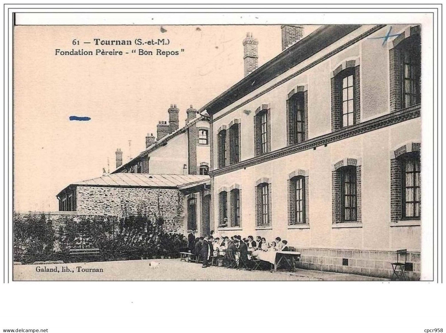 77.TOURNAN.FONDATION PEREIRE.""""BON-REPOS"""". - Tournan En Brie