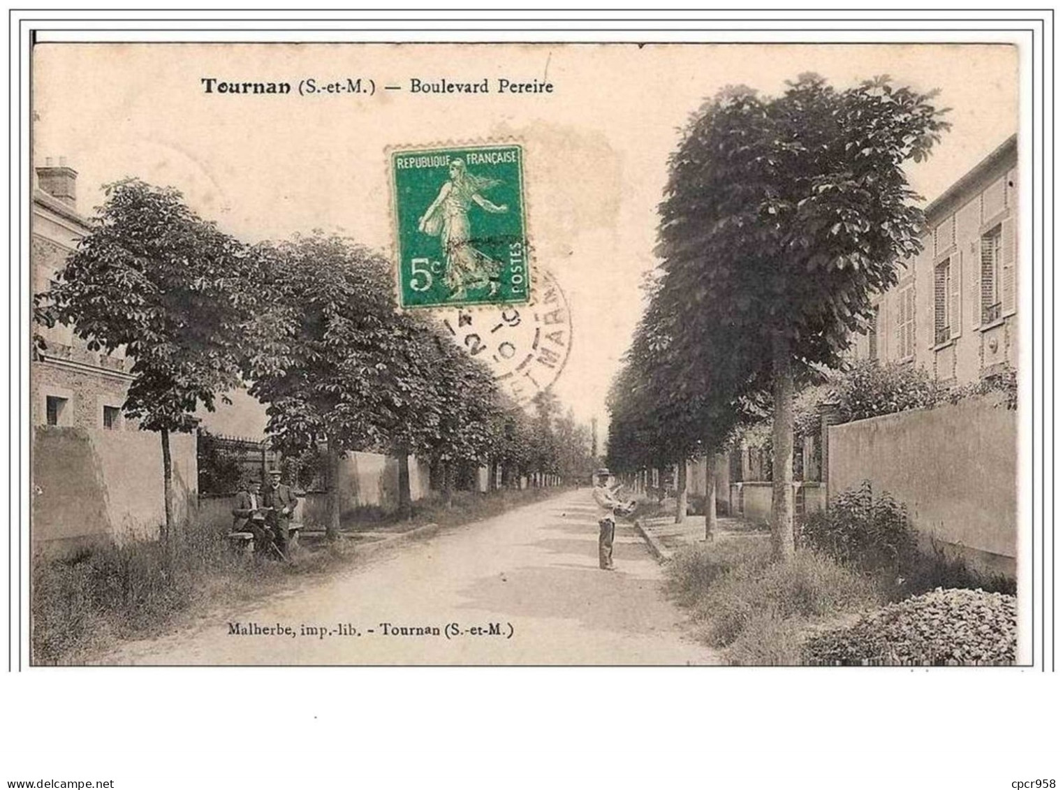 77.TOURNAN.BOULEVARD PEREIRE. - Tournan En Brie