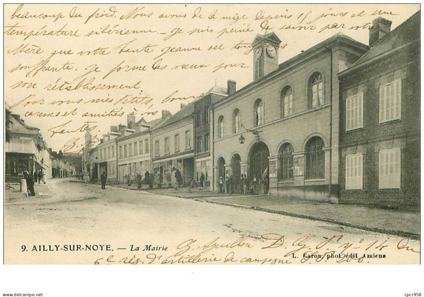 80.AILLY SUR NOYE.n°31053.LA MAIRIE - Ailly Sur Noye