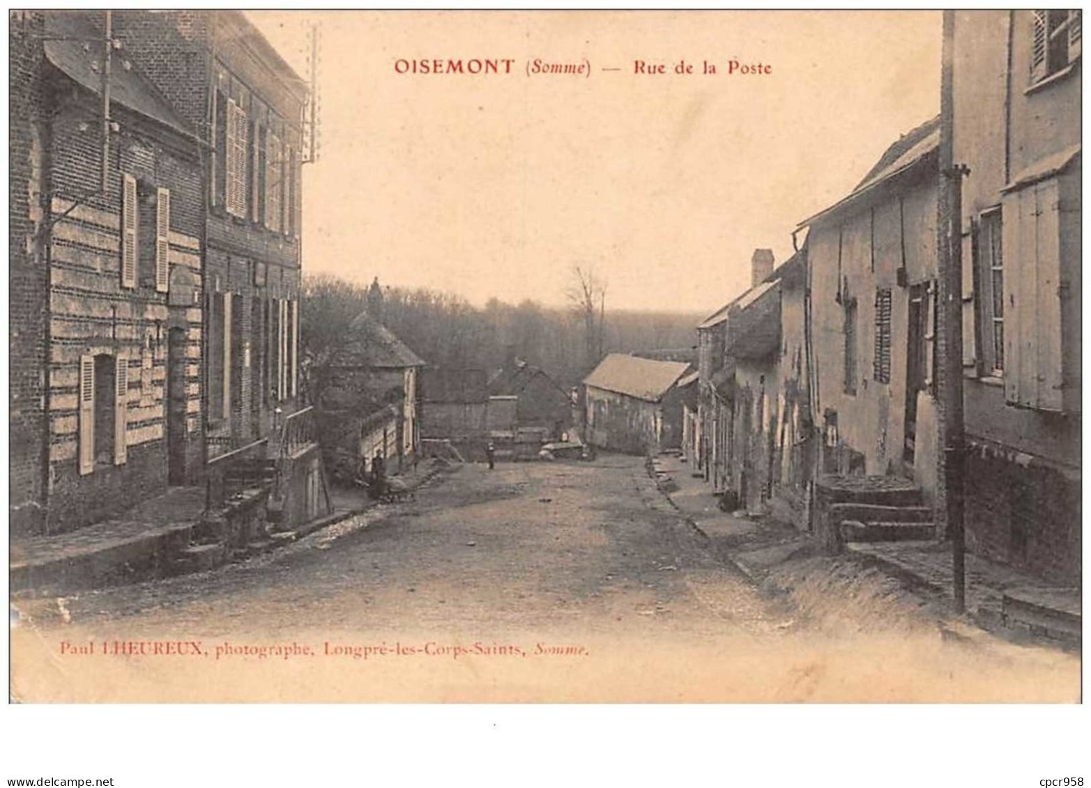 80 . N° 47069 . Oisemont . Rue De La Poste - Oisemont