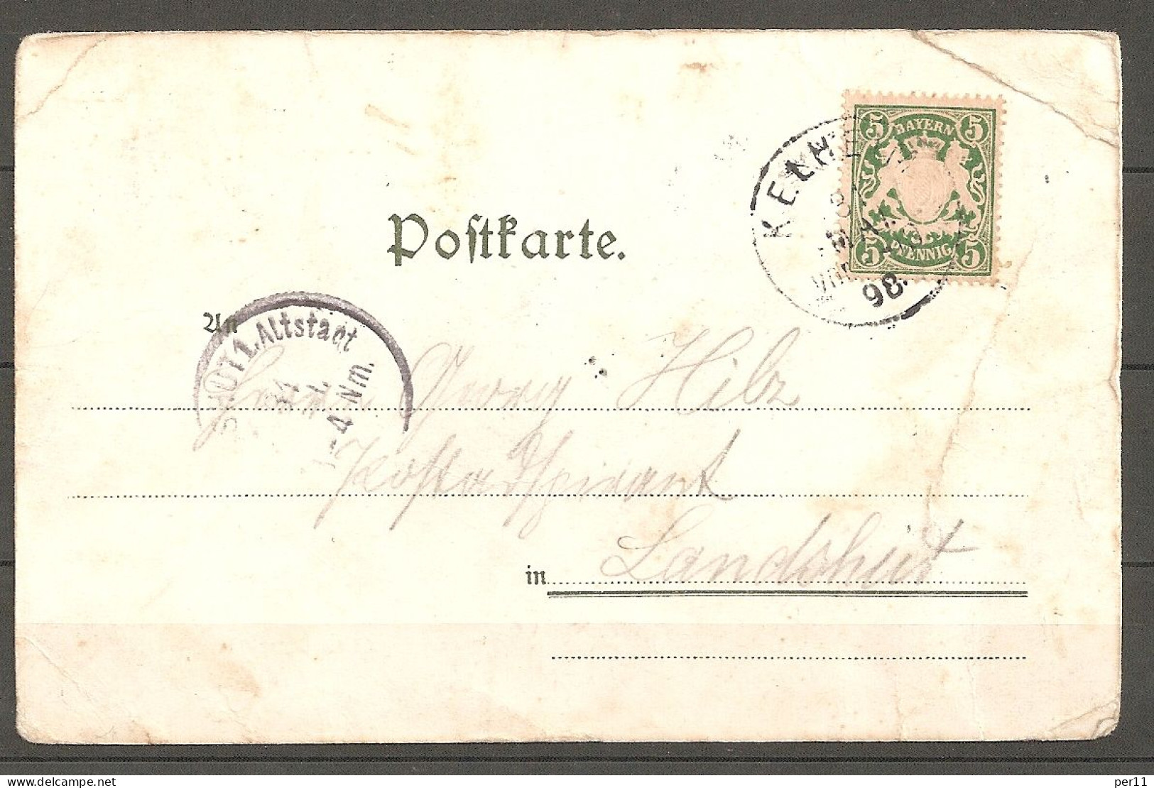 Bad Bederkesa; Gruss Von Der Befreiunshalle    1898   (ty274) - Bad Bederkesa