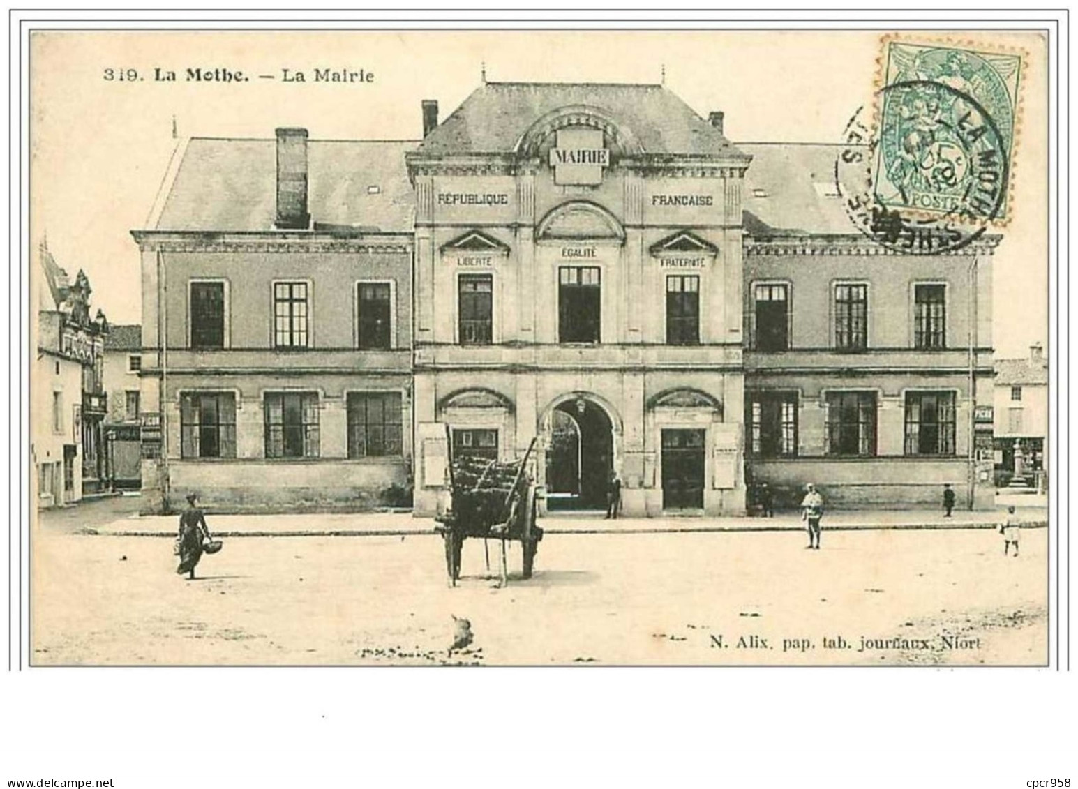 79.LA MOTHE.LA MAIRIE - La Mothe Saint Heray