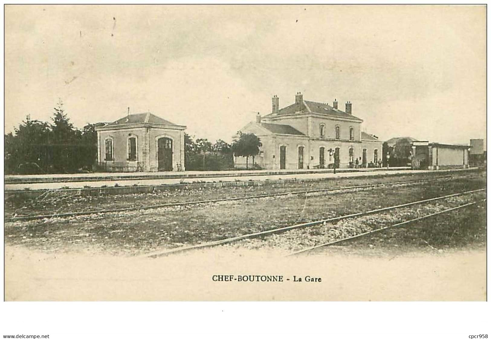 79.CHEF-BOUTONNE.n°20236.LA GARE - Chef Boutonne