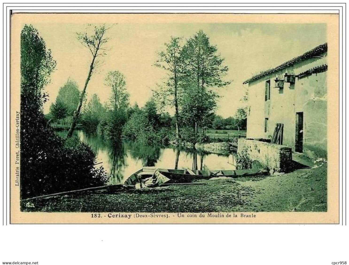 79.CERIZAY.UN COIN DU MOULIN DE LA BRANLE - Cerizay