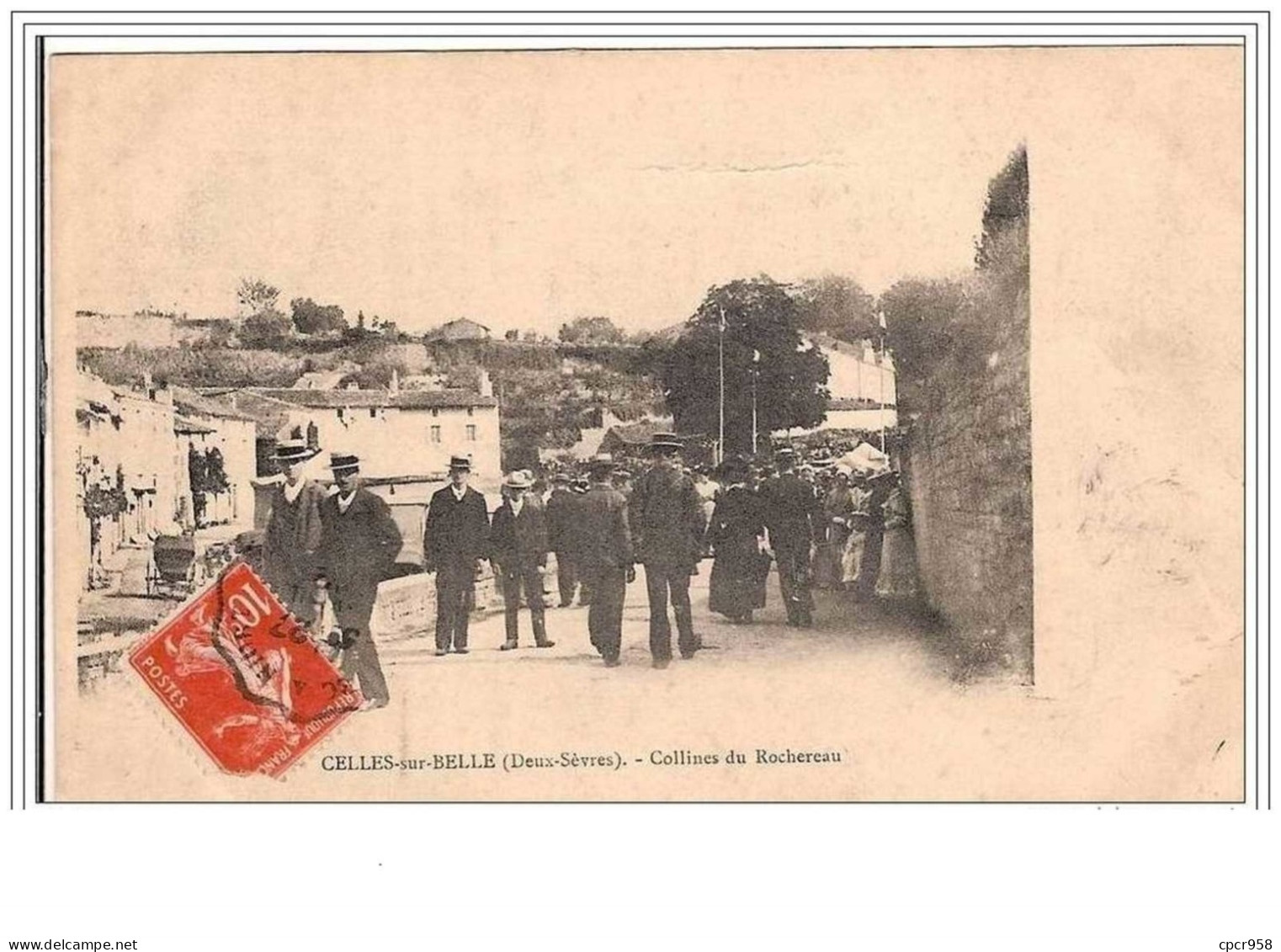 79.CELLES-SUR-BELLE.COLLI NES DU ROCHEREAU - Celles-sur-Belle