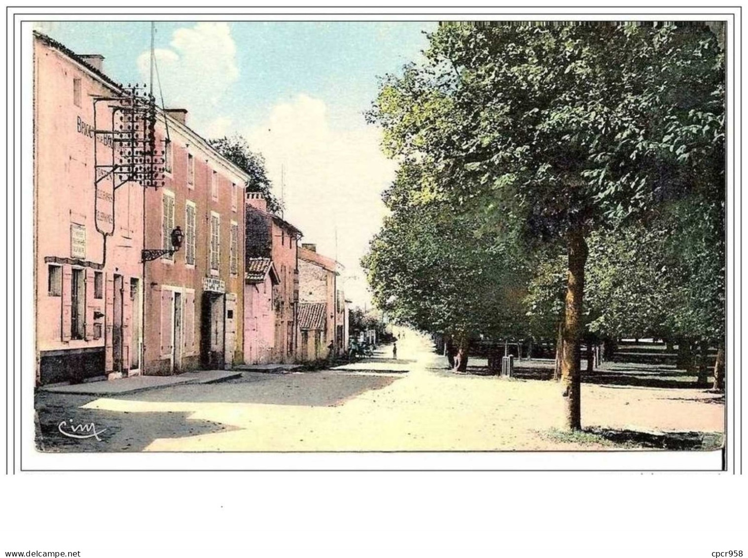 79.BRIOUX-SUR-BOUTONNE.LE CHAMP DE FOIRE ET LA POSTE - Brioux Sur Boutonne