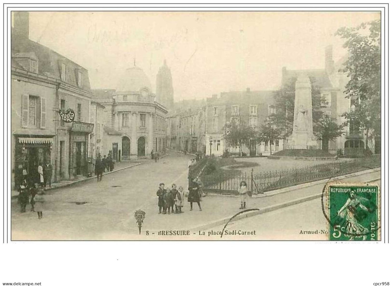 79.BRESSUIRE.LA PLACE SADI-CARNOT - Bressuire