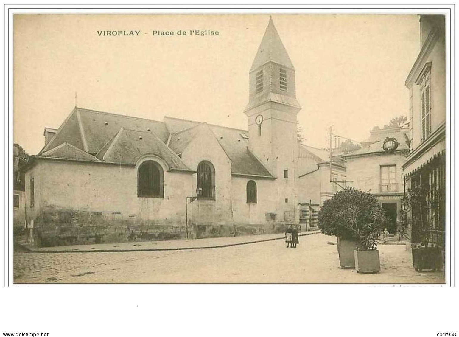78.VIROFLAY.PLACE DE L'EGLISE - Viroflay