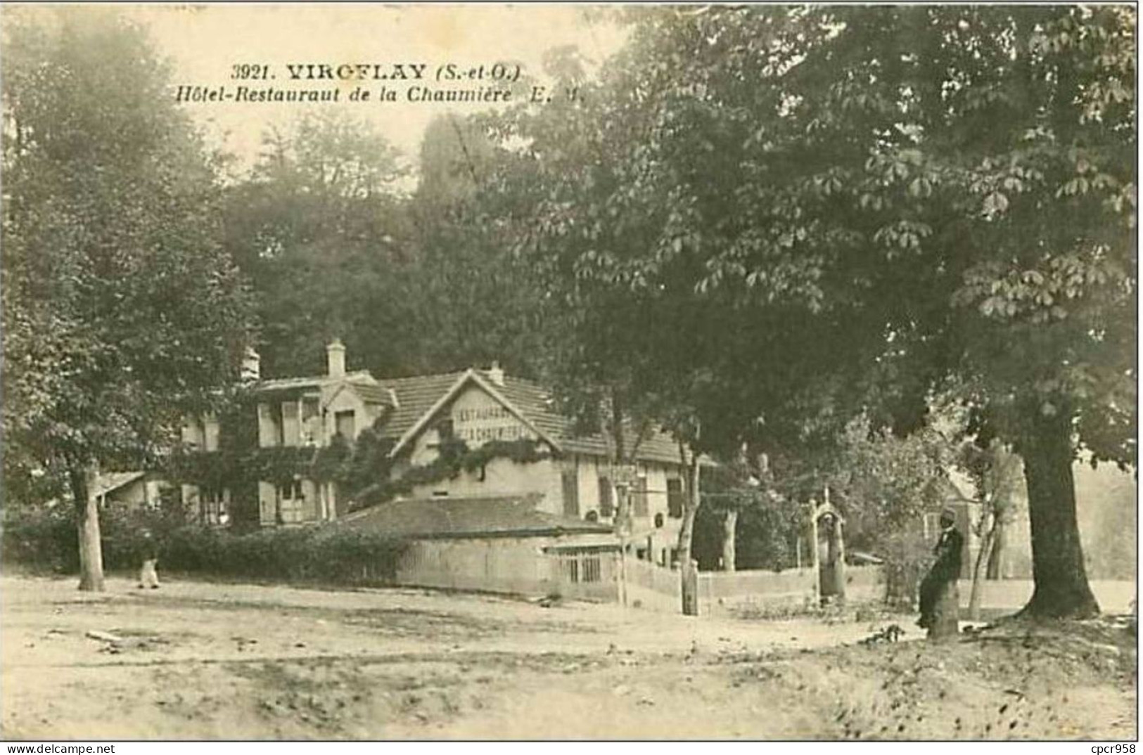 78.VIROFLAY.HOTEL RESTAURANT DE LA CHAUMIERE - Viroflay