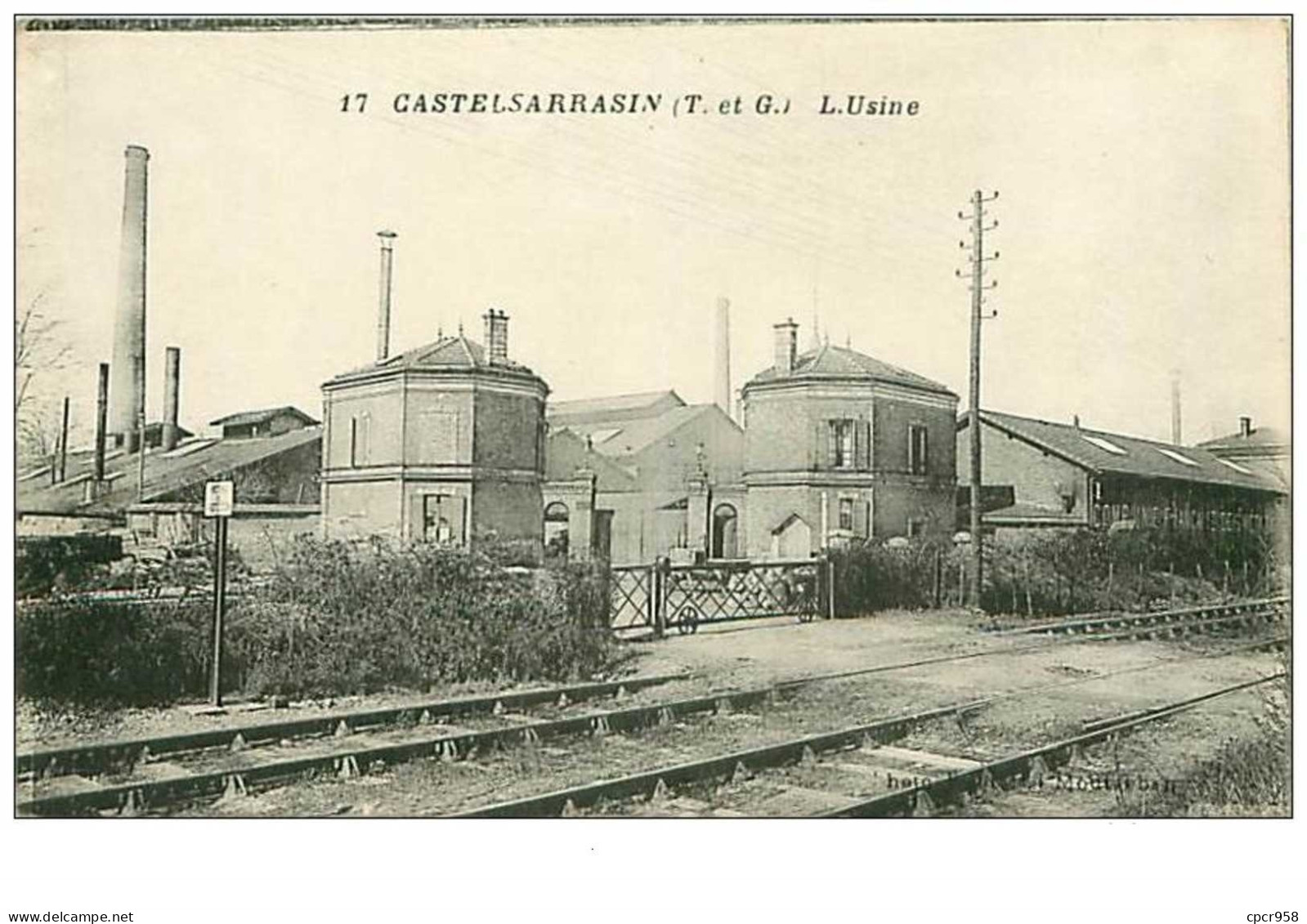 82.CASTELSARRASIN.n°4.USINE - Castelsarrasin