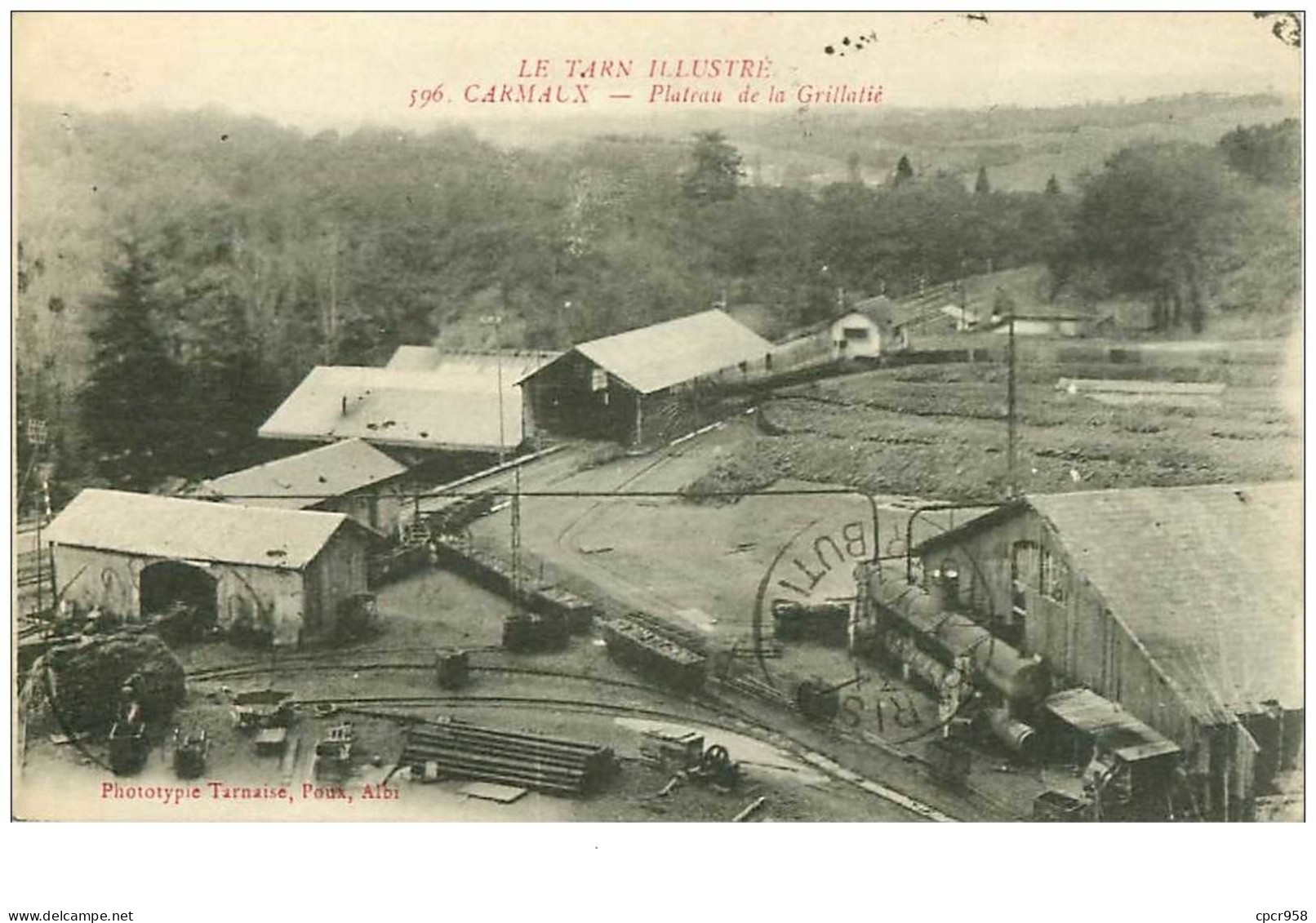 81.CARMAUX.n°11829.PLATEAU DE LA GRILLATIE - Carmaux