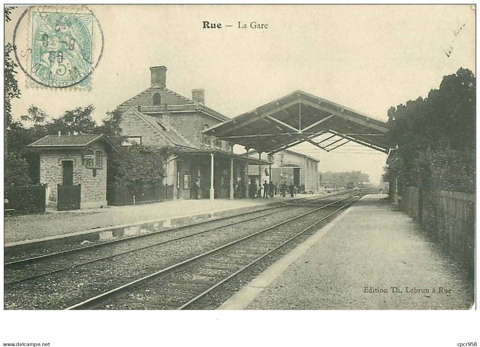 80.RUE.n°11815.LA GARE - Rue