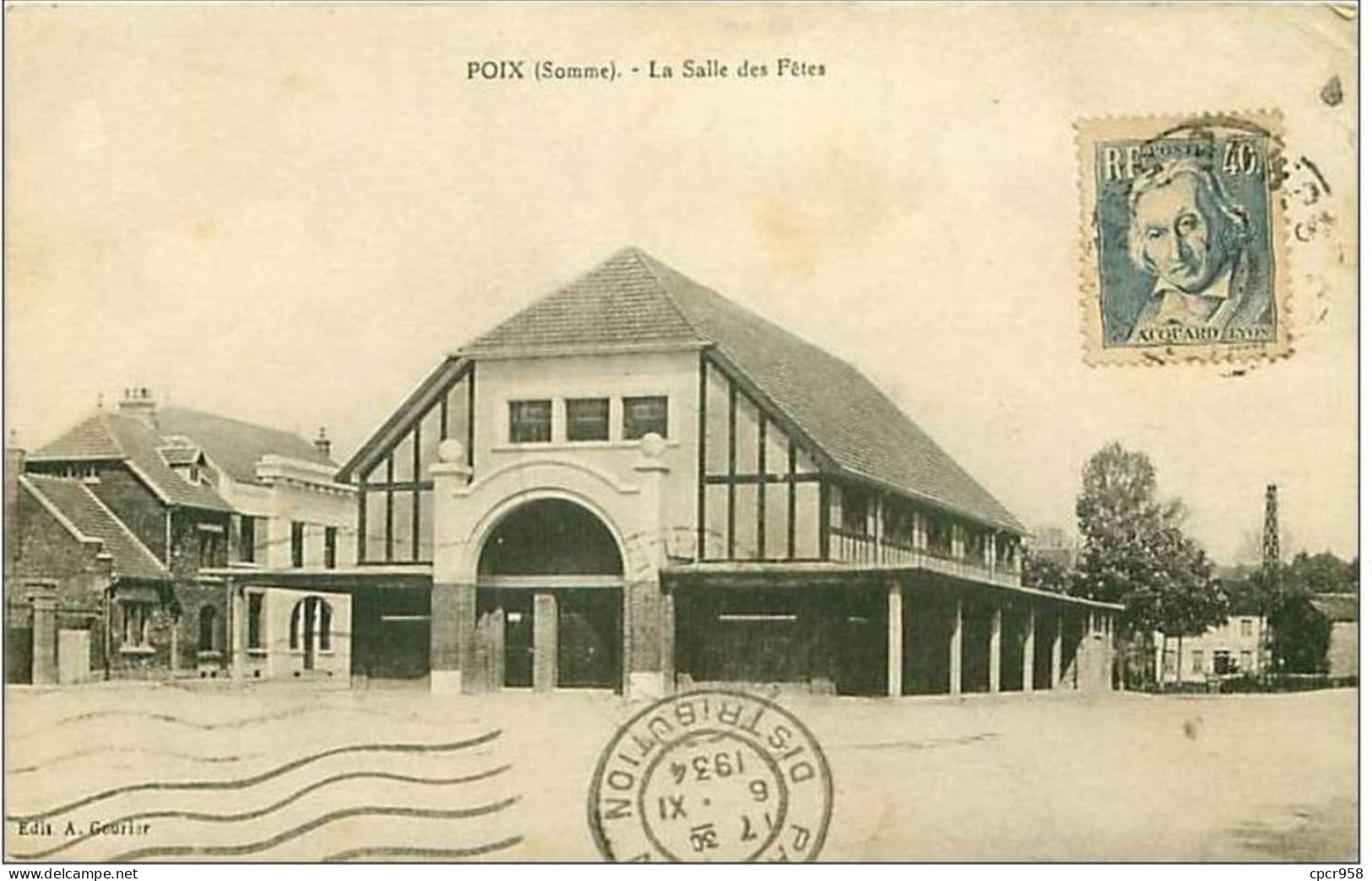 80.POIX.SALLE DES FETES - Poix-de-Picardie
