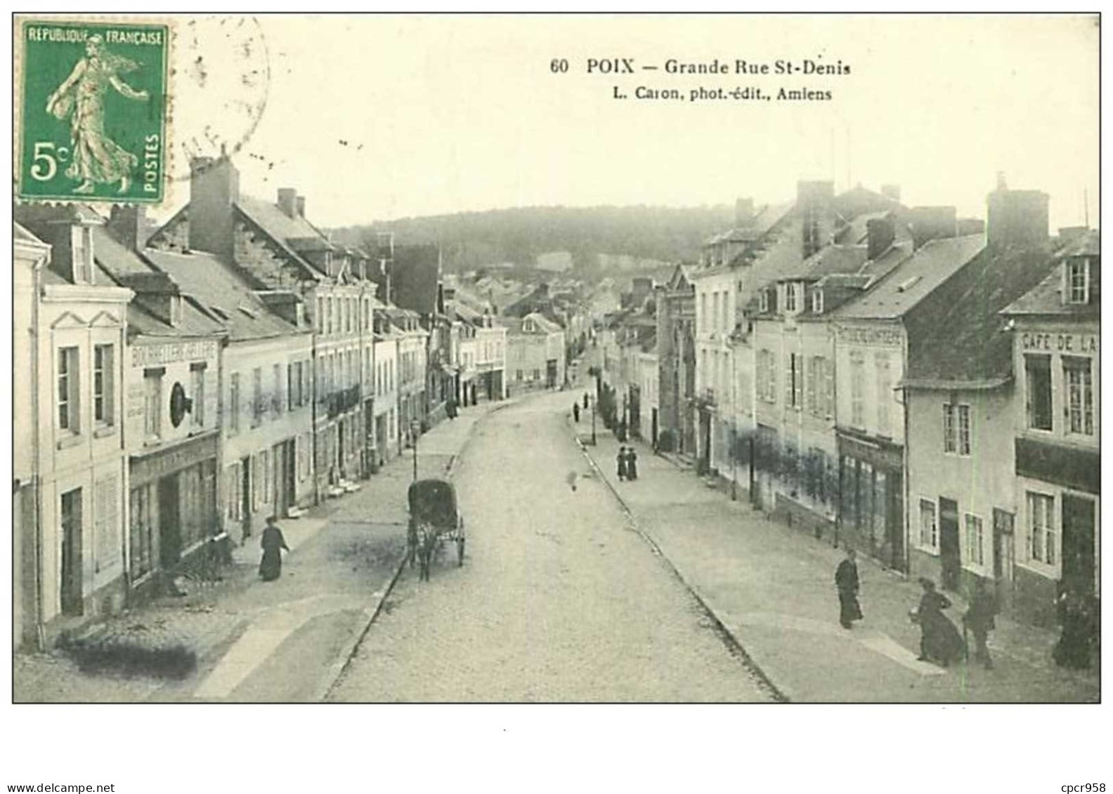 80.POIX.n°6926.GRANDE RUE ST DENIS - Poix-de-Picardie