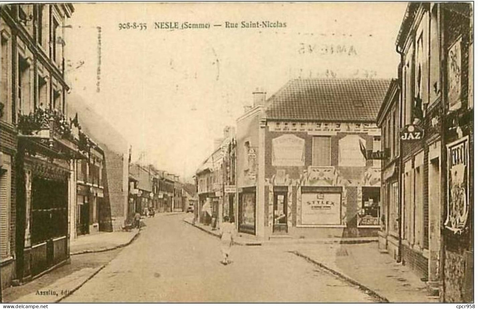 80.NESLE.RUE SAINT NICOLAS - Nesle