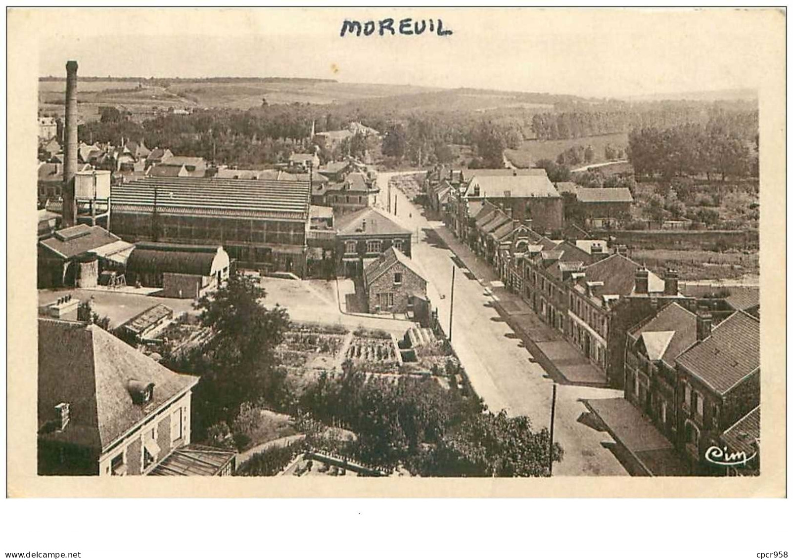 80.MOREUIL.n°15939.VUE SUR LE BLAMONT - Moreuil