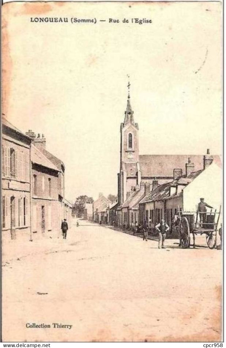 80.LONGUEAU.RUE DE L&amp;acute EGLISE. - Longueau