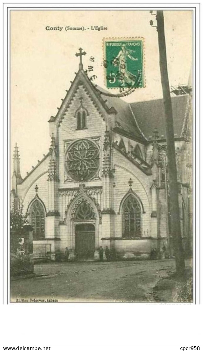 80.CONTY.L'EGLISE - Conty