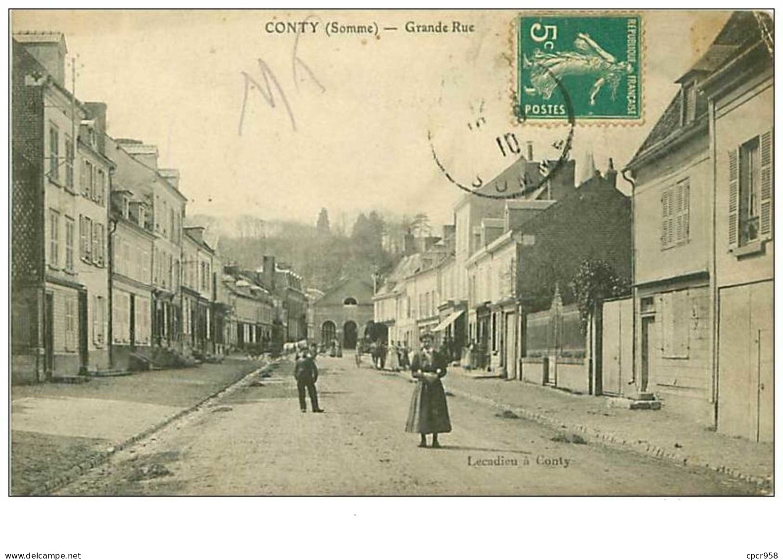 80.CONTY.n°3943.GRANDE RUE - Conty