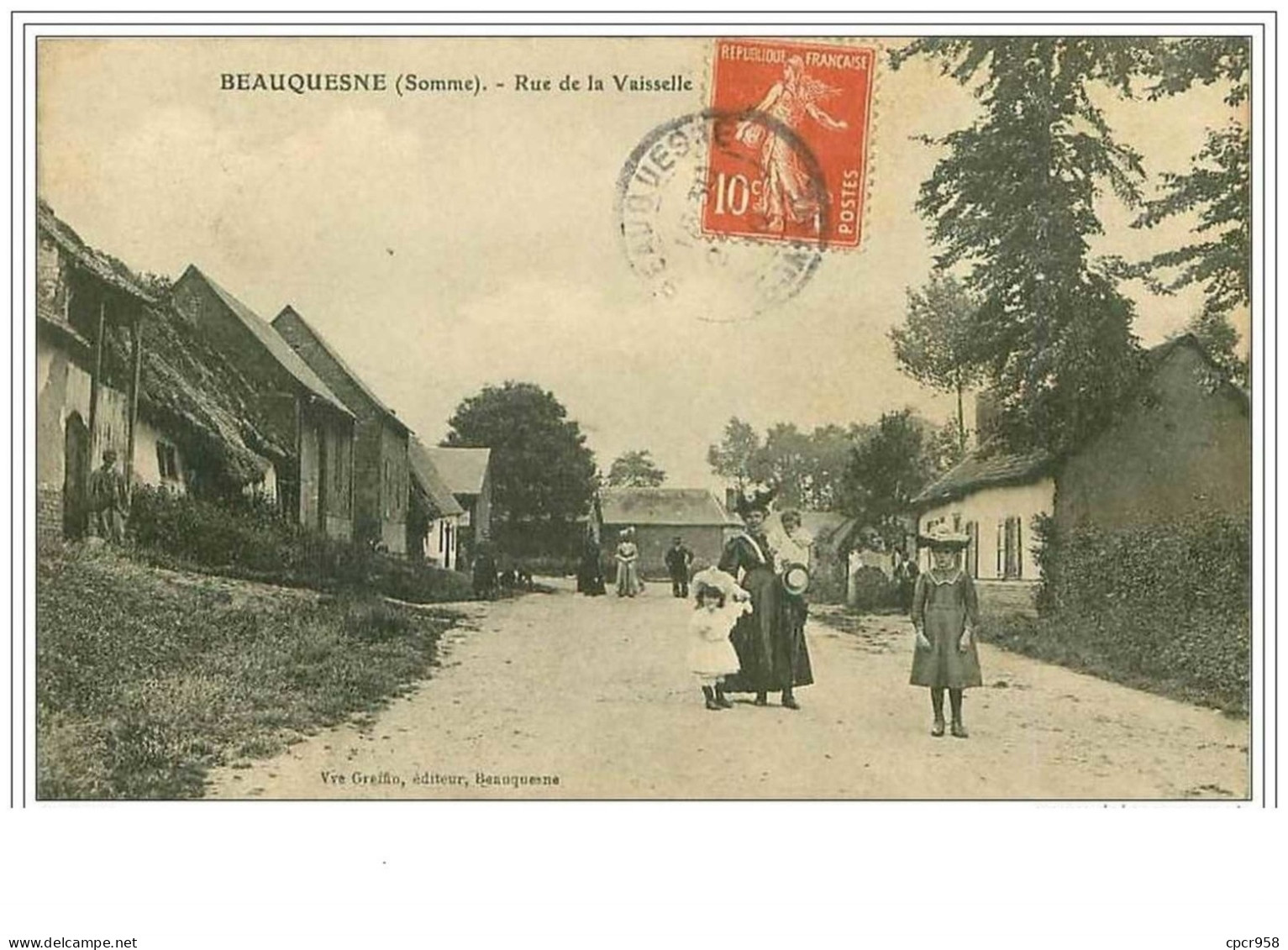 80.BEAUQUESNE.RUE DE LA VAISSELLE - Beauquesne