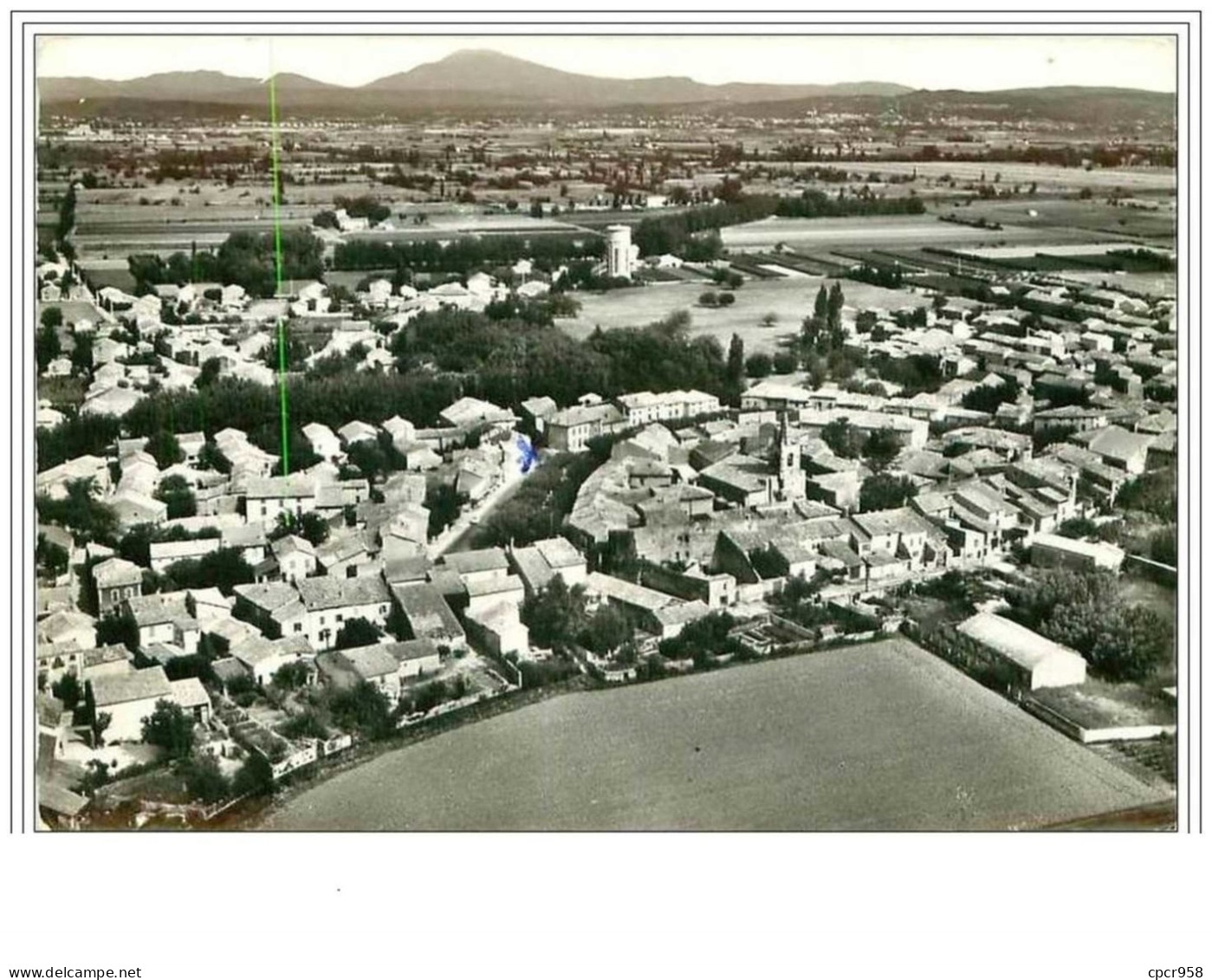 84.LAPALUD.VUE GENERALE ET LE MONT VENTOUX.CPSM - Lapalud