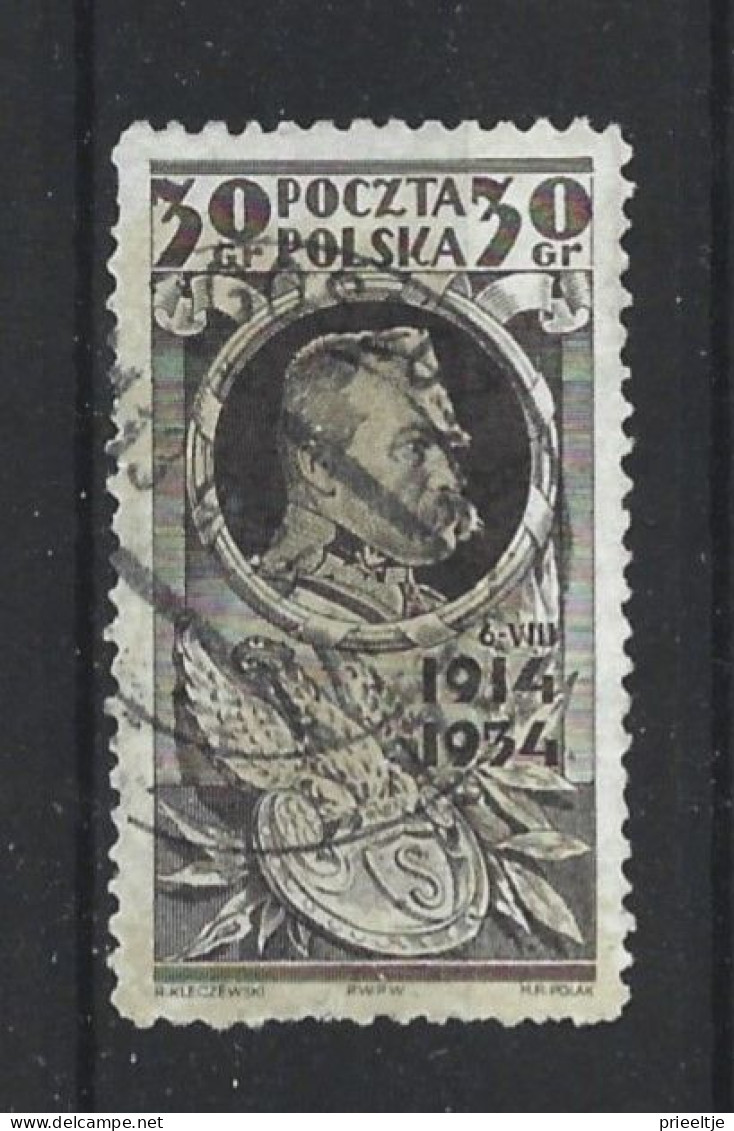 Poland 1934 Pilsudski Y.T. 370 (0) - Used Stamps