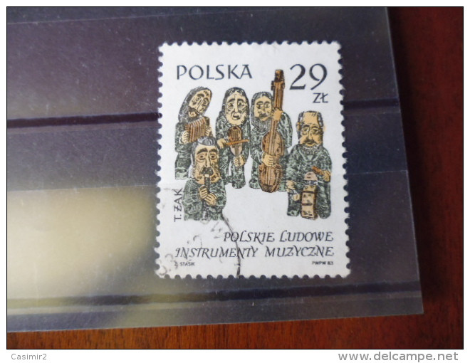 TIMBRE OBLITERE DE POLOGNE  YVERT N°2716 - Gebraucht