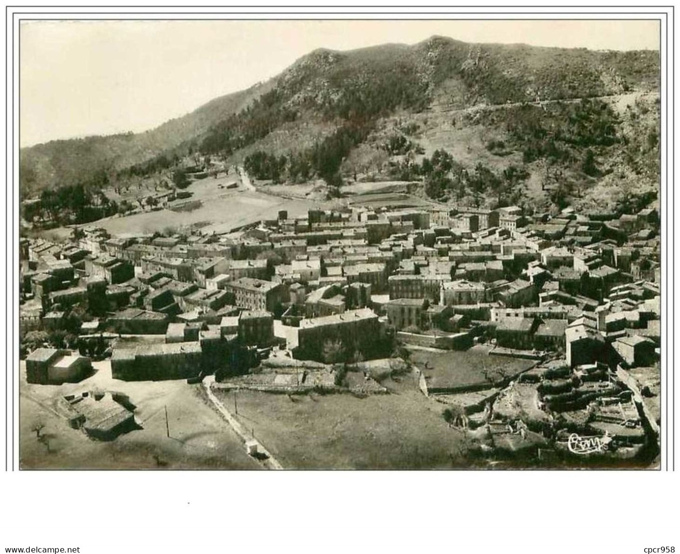 83.LA GARDE FREINET.VUE GENERALE AERIENNE.CPSM - La Garde Freinet