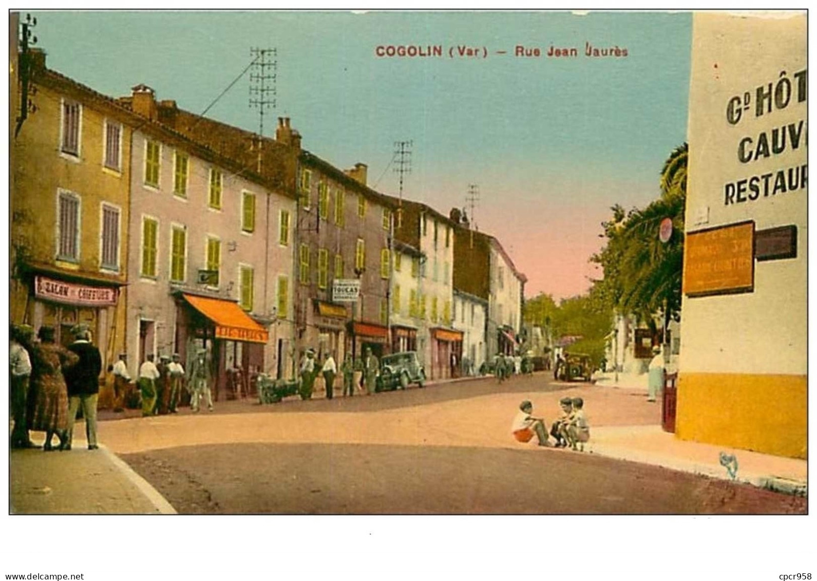 83.COGOLIN.n°13.RUE JEAN JAURES.VOIR ETAT - Cogolin