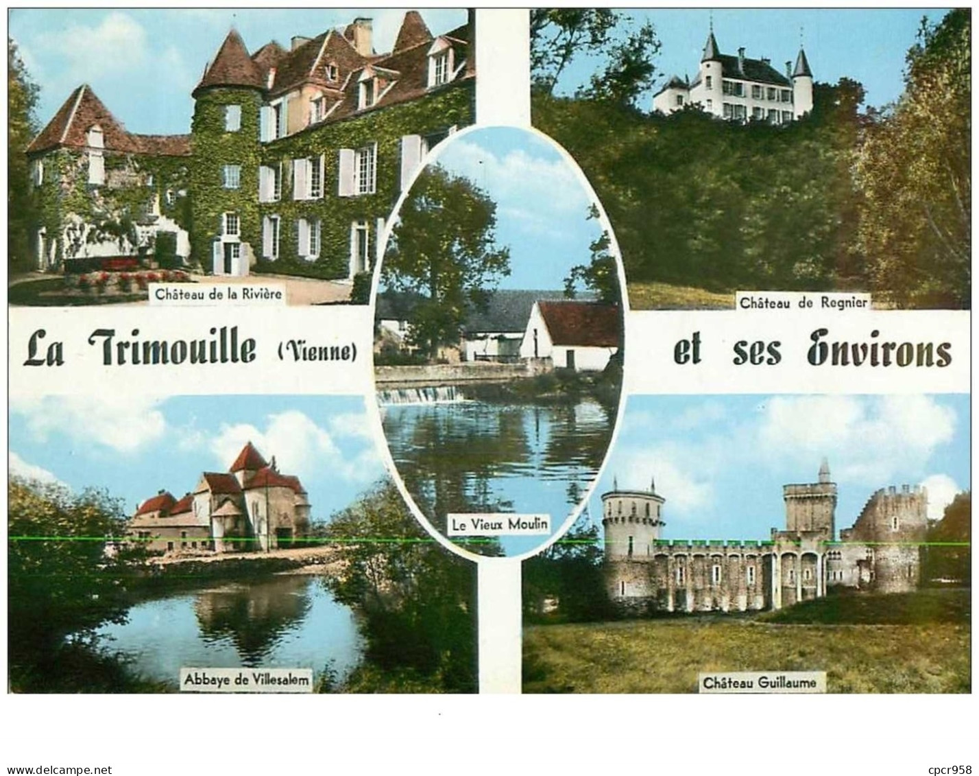 86 . N° 42011 . La Trimouille . Cpsm 10 X 15 Cm. - La Trimouille