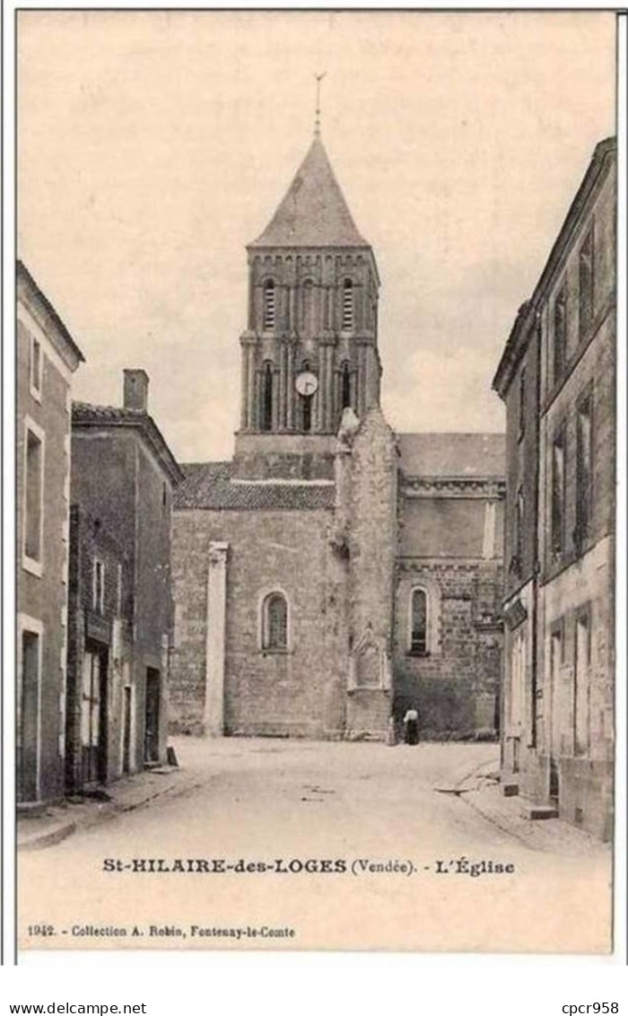 85.SAINT-HILAIRE-DES-LOGE S.L&amp;acute EGLISE. - Saint Hilaire Des Loges