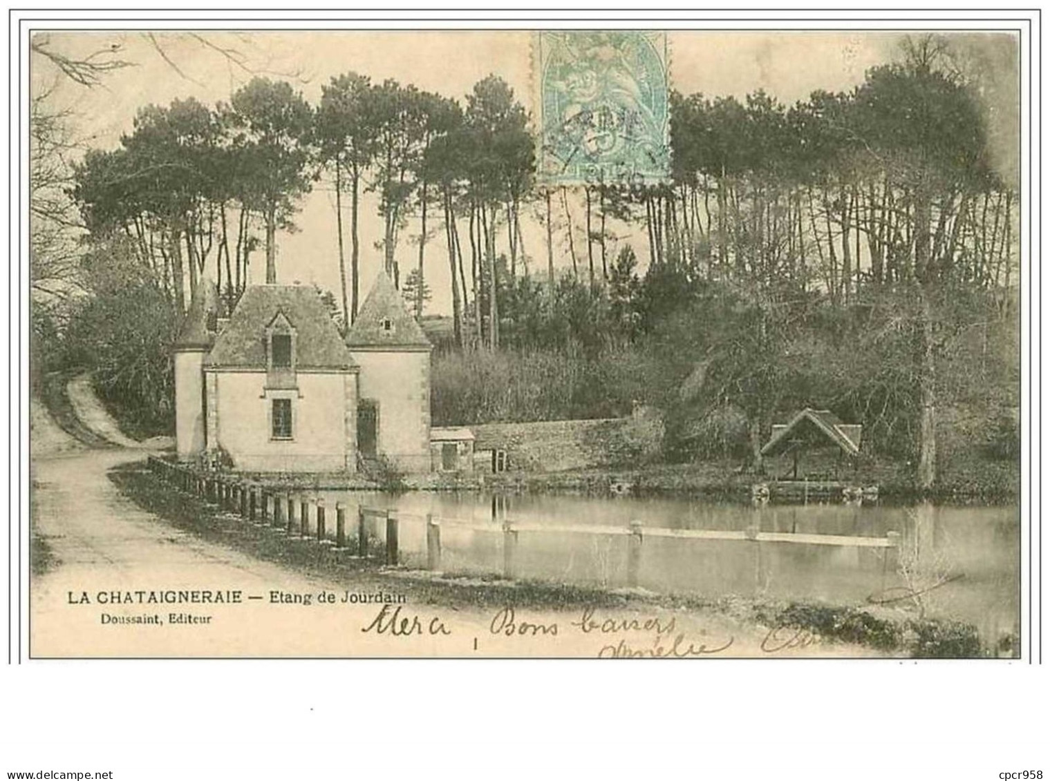 85.LA CHATAIGNERAIE.ETANG DE JOURDAIN - La Chataigneraie