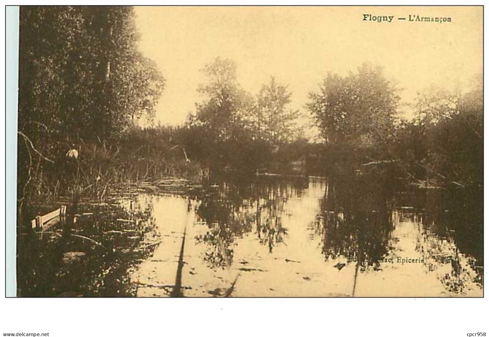 89.FLOGNY.n°3967.L'ARMANCON - Flogny La Chapelle