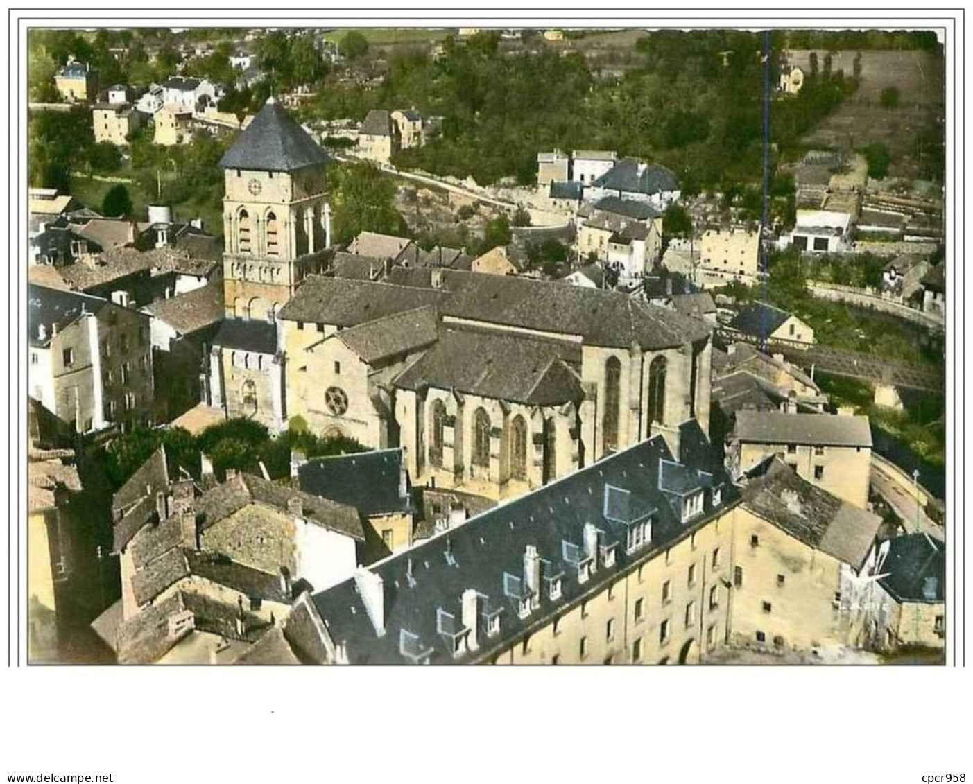 87.EYMOUTIERS.L'EGLISE COLLEGIALE.CPSM - Eymoutiers