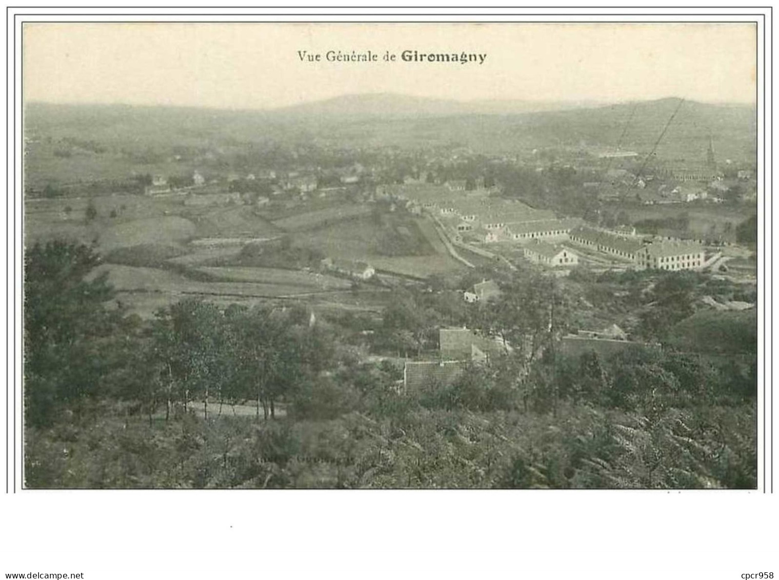 90.GIROMAGNY.VUE GENERALE - Giromagny