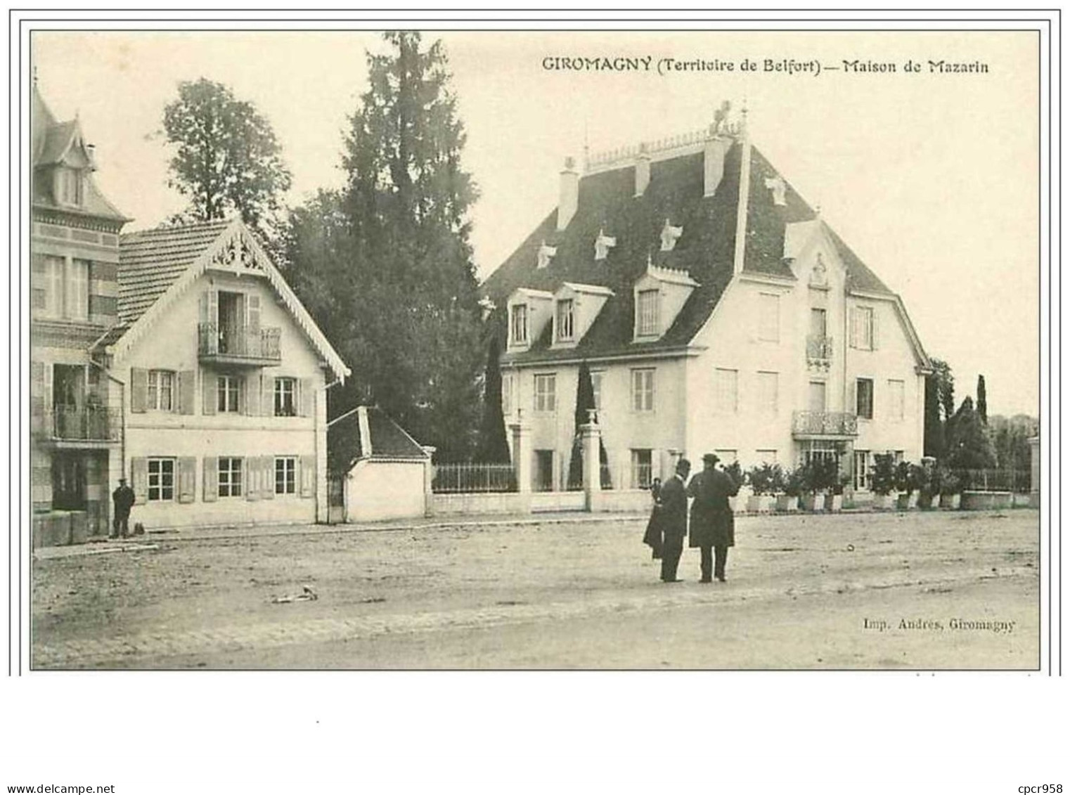 90.GIROMAGNY.MAISON DE MAZARIN - Giromagny