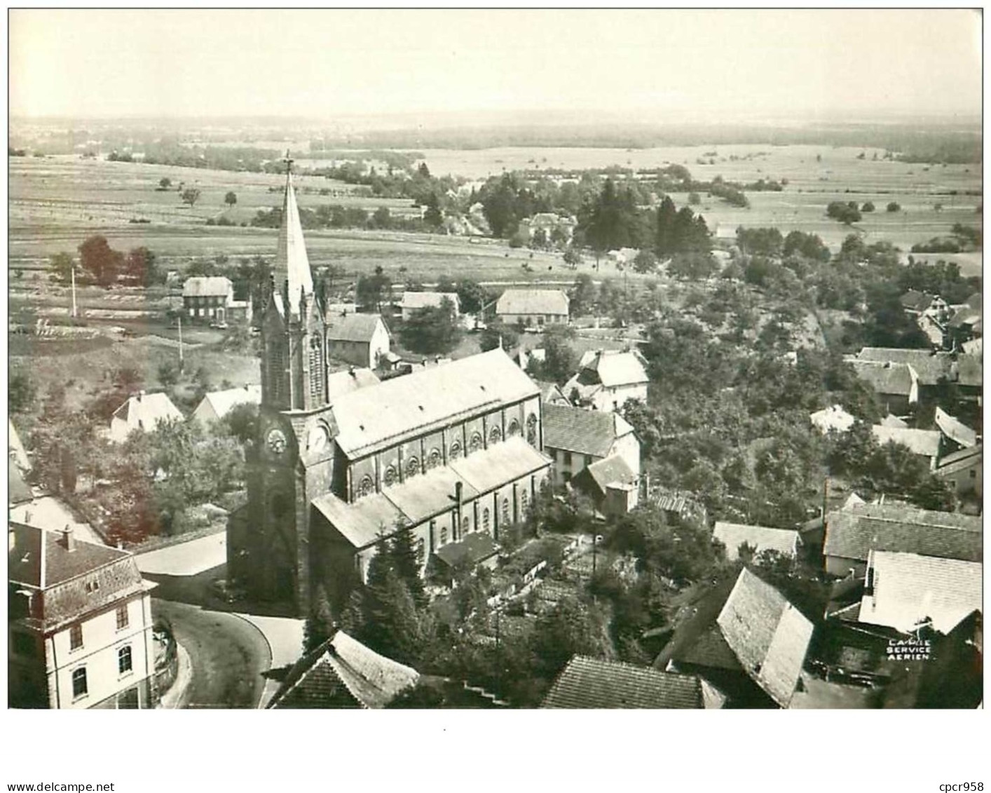 90 .n°34952.rougemont Le Chateau.l Eglise.cpsm 15 X 10.5 Cm . - Rougemont-le-Château