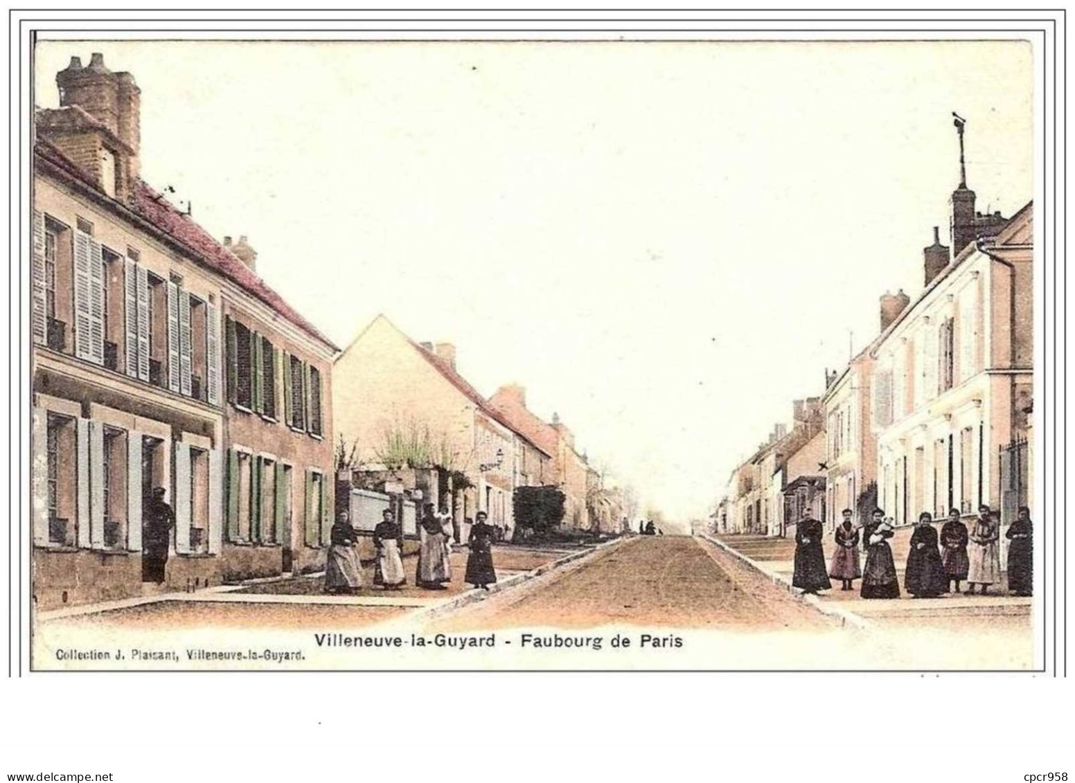 89.VILLENEUVE-LA-GUYARD.F AUBOURG DE PARIS. - Villeneuve-la-Guyard