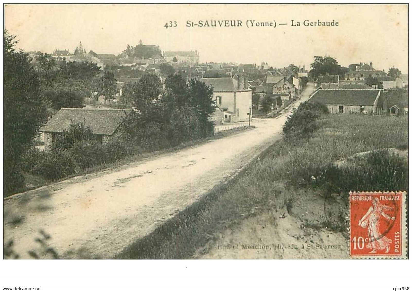 89.ST SAUVEUR.n°25199.LA GERBAUDE - Saint Sauveur En Puisaye