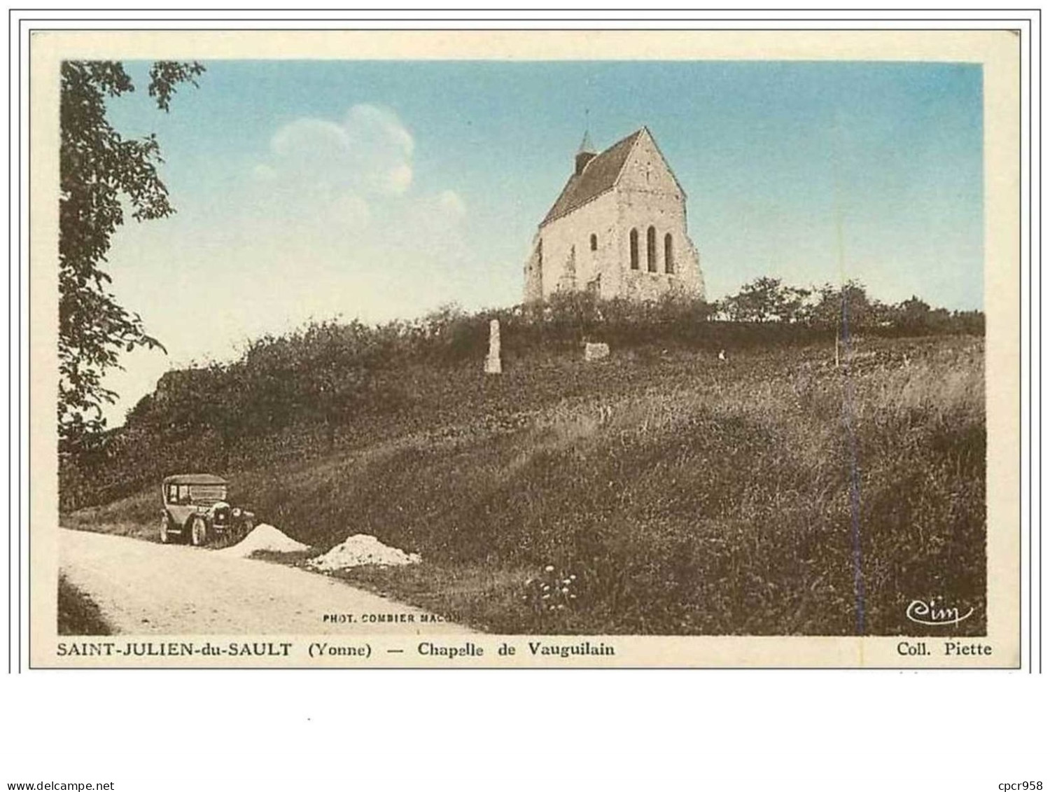 89.SAINT JULIEN DU SAULT.CHAPELLE DE VAUGUILAIN - Saint Julien Du Sault