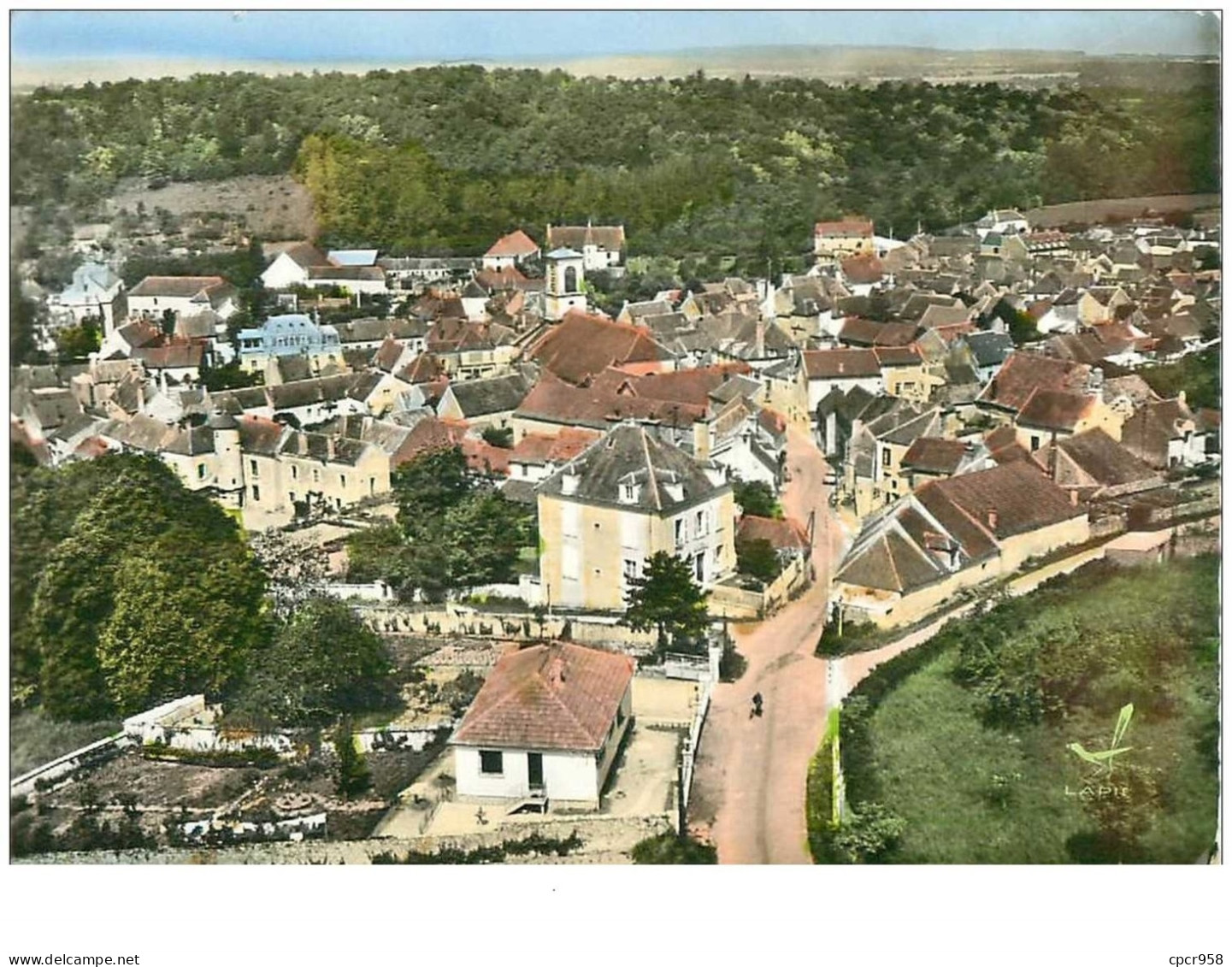 89.L'ISLE SUR SEREIN.n°12835.VUE GENERALE.CPSM - L'Isle Sur Serein