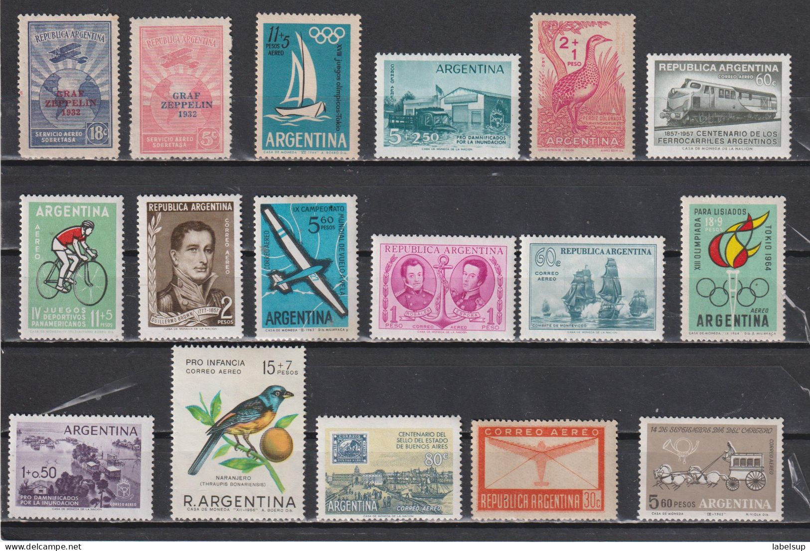 Lot De Timbres Neufs** D'Argentine D'années Diverses - Collezioni & Lotti