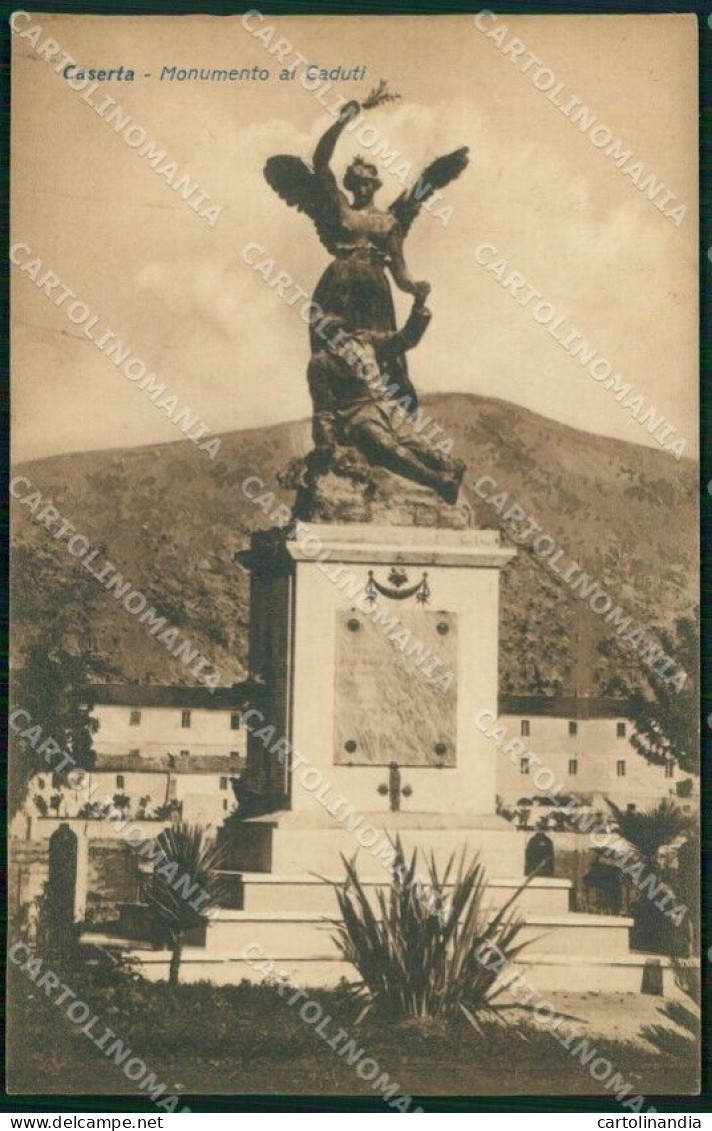 Caserta Città Monumento Ai Caduti Cartolina MX3990 - Caserta