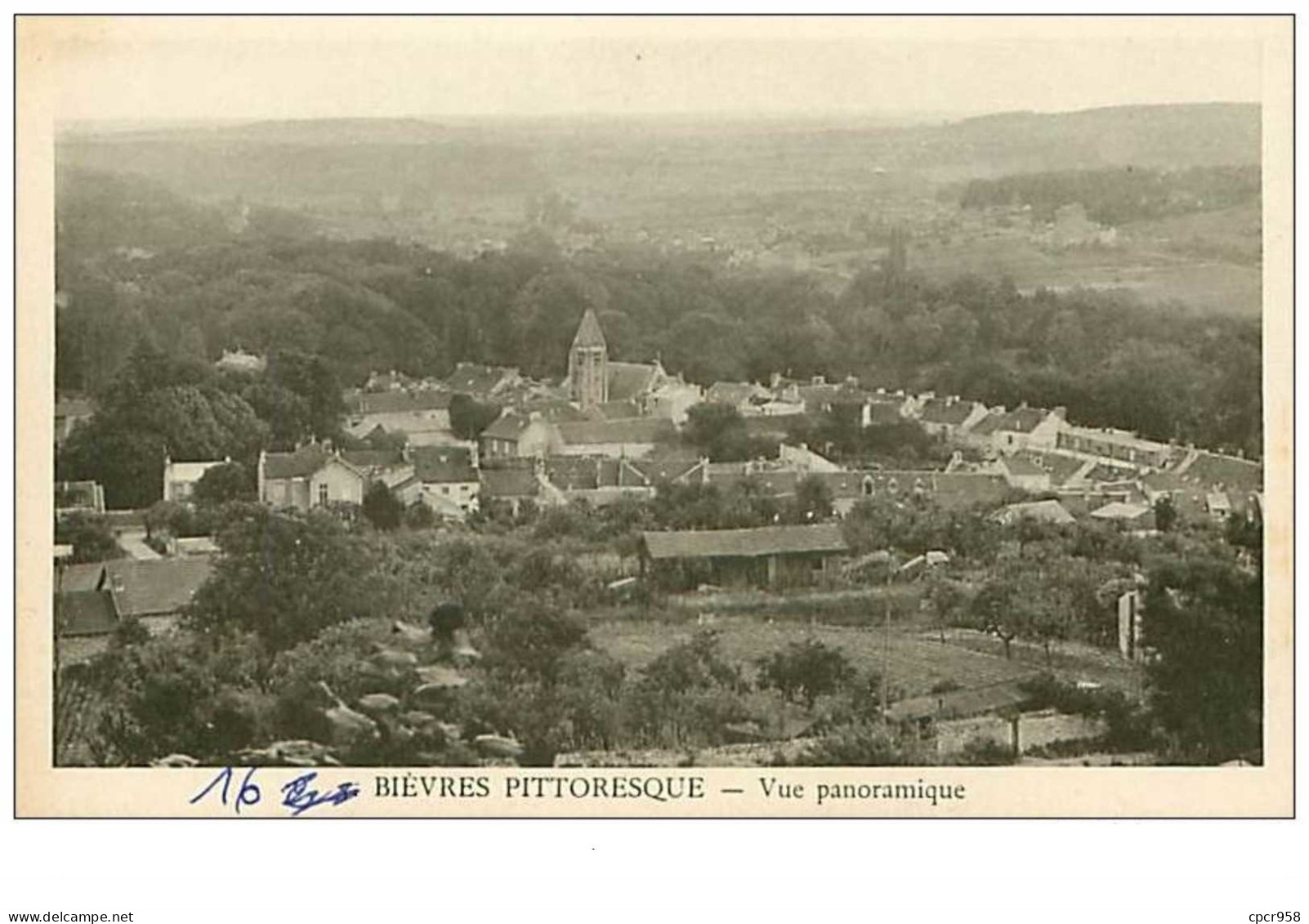 91.BIEVRES.n°152.VUE PANORAMIQUE - Bievres