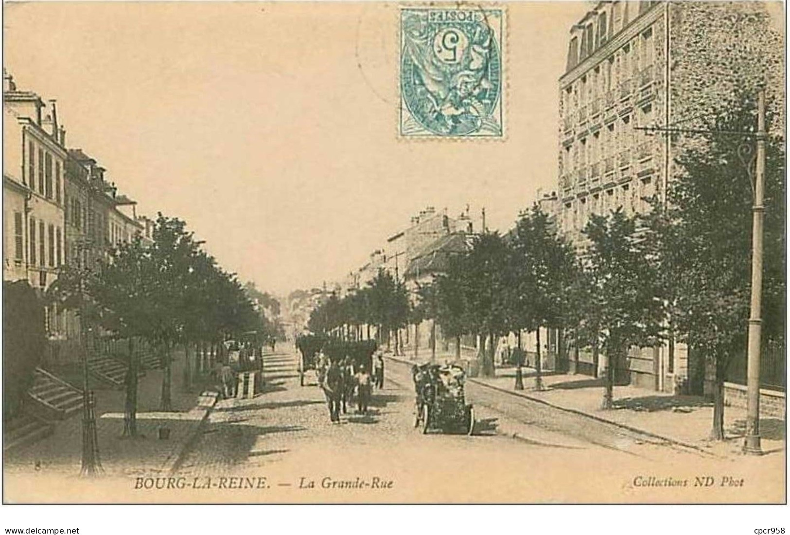 92.BOURG LA REINE.LA GRANDE RUE - Bourg La Reine