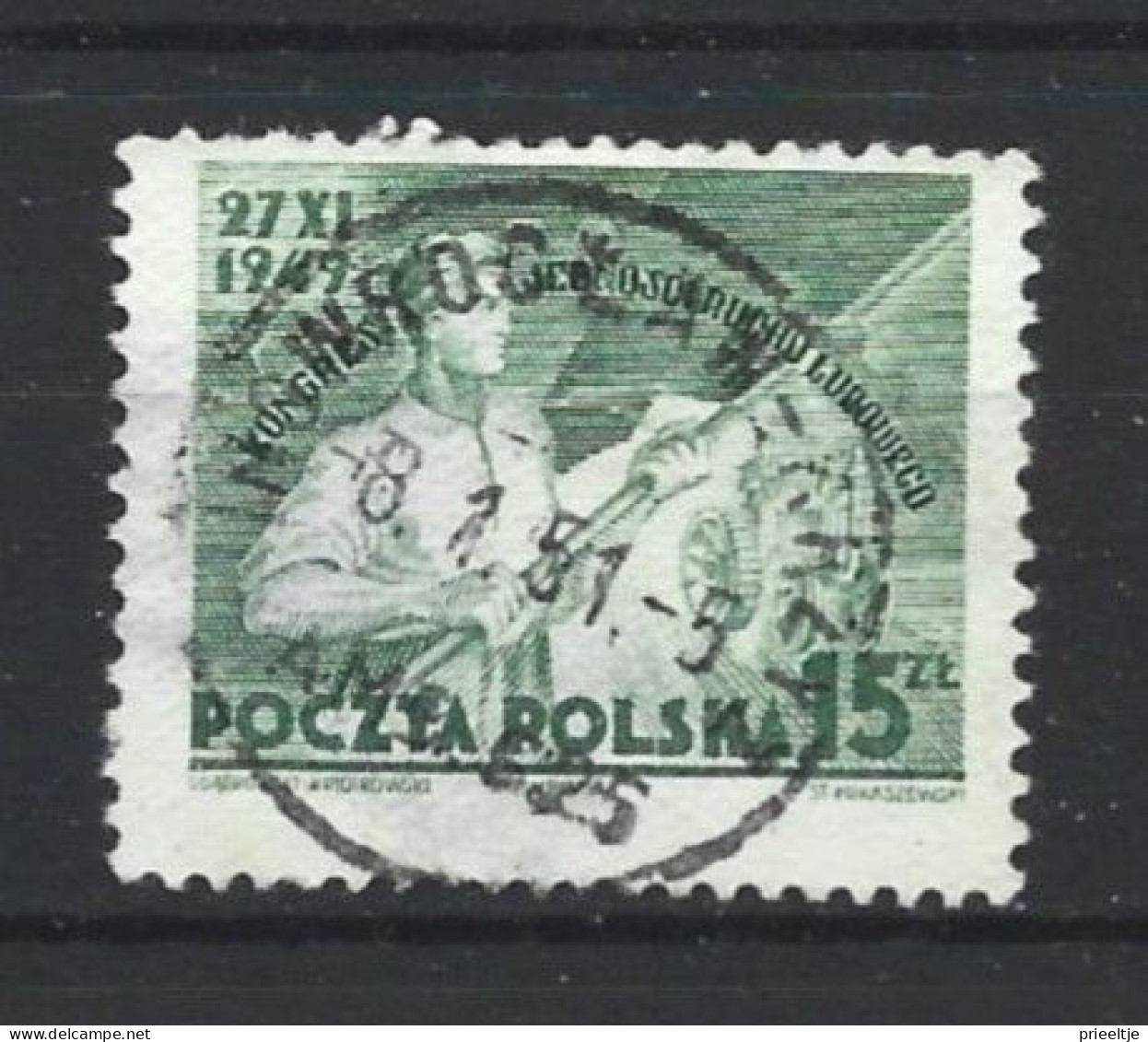 Poland 1949 Popular Movement Union Congress Y.T. 559 (0) - Used Stamps