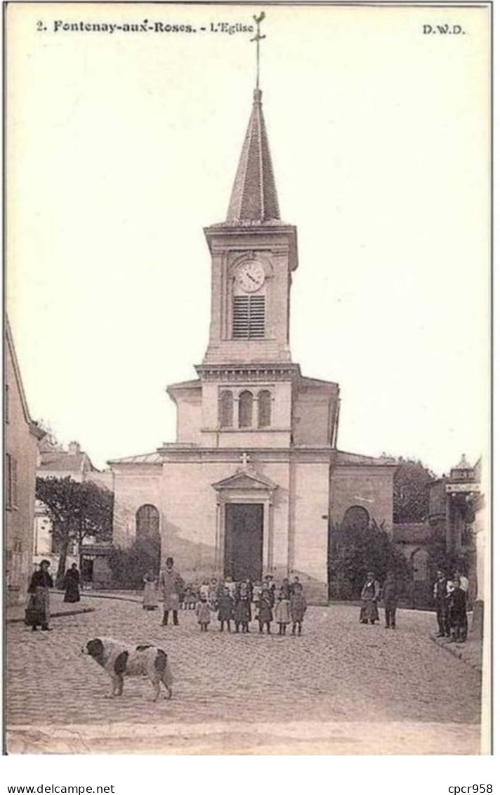 92.FONTENAY-AUX-ROSES.L&amp;acute  E GLISE. - Fontenay Aux Roses