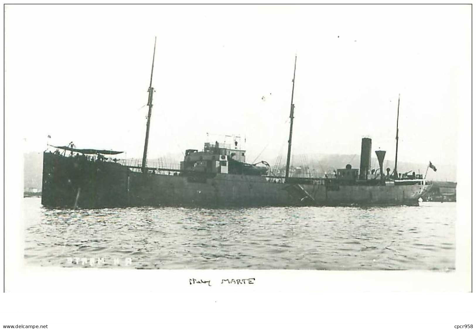 Bateau. N°36114 . Marte .petrolier. - Pétroliers